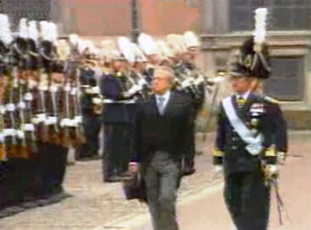 Mário Soares visita a Suécia