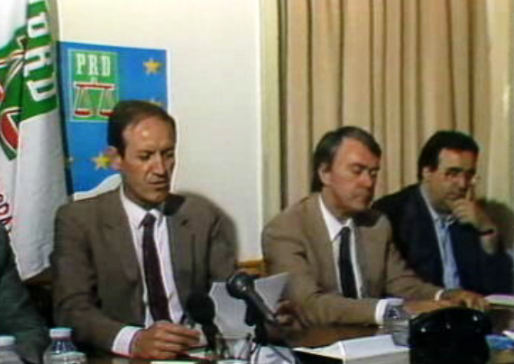 Conferência de imprensa do PRD