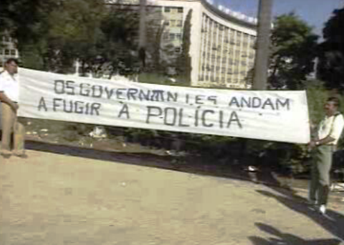 Manifestação da PSP