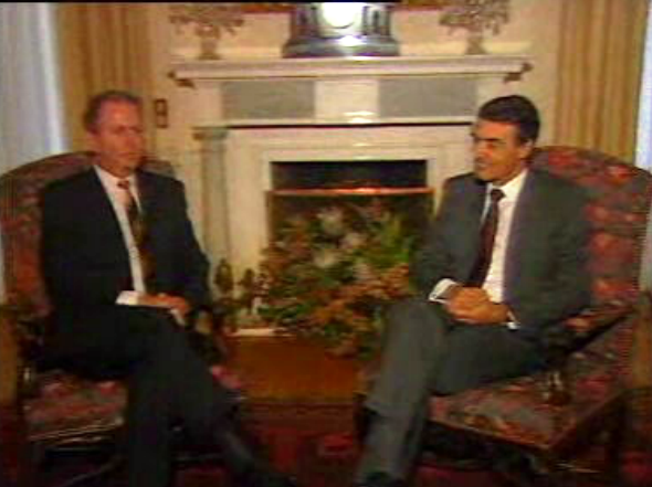 Jacques Santer em Portugal