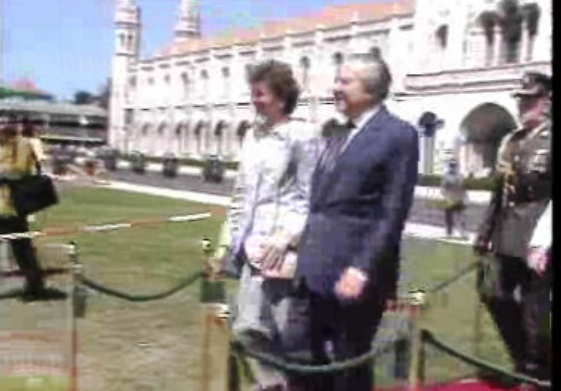Visita a de Mary Robinson a Portugal