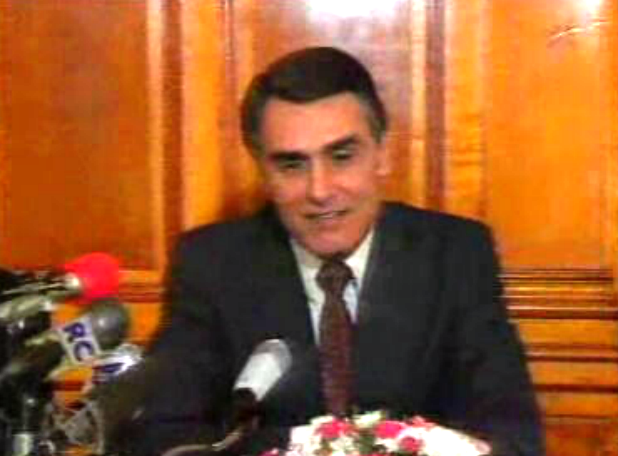 Conferência de imprensa de Cavaco Silva