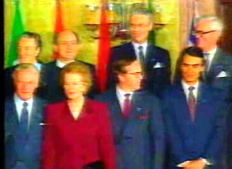 Cimeira da CEE em Roma