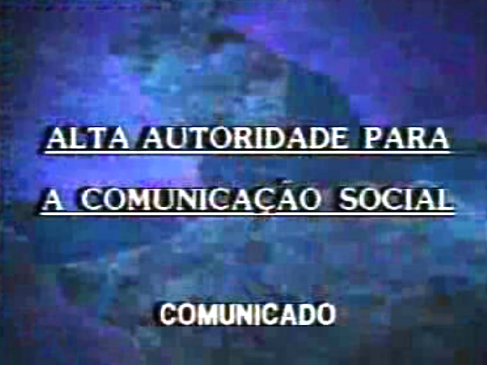 Deliberação da Alta Autoridade para a Comunicação Social