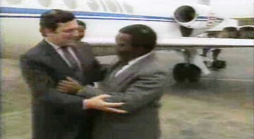 Encontro de Durão Barroso com José Eduardo dos Santos