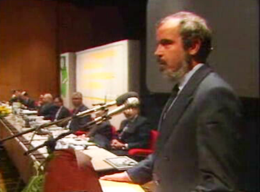 Fernando Nogueira no congresso da CONFRAGRI