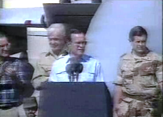 Visita de George Bush à Arábia Saudita