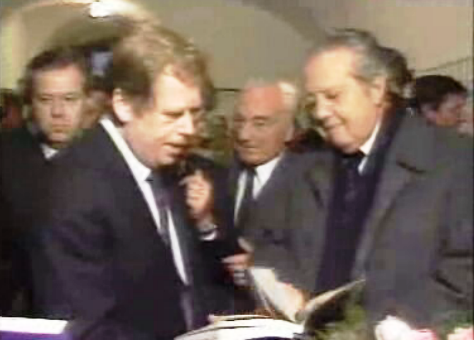 Visita oficial de Václav Havel a Portugal
