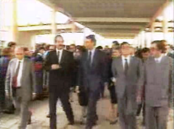 Inauguração de escola em Mafra