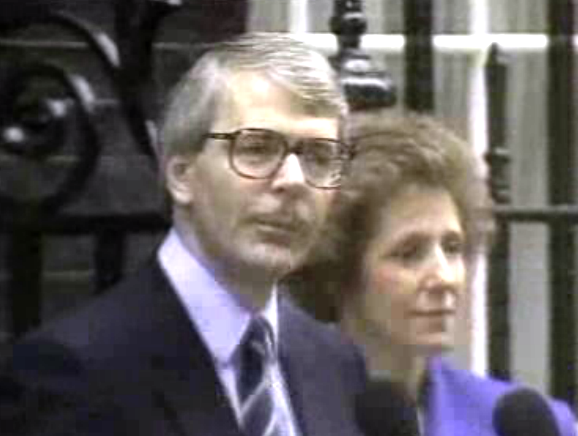 Conferência de imprensa  de John Major