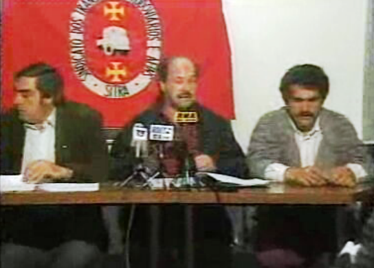 Conferência de imprensa de José Brandão