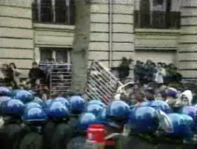 Manifestações estudantis em Paris