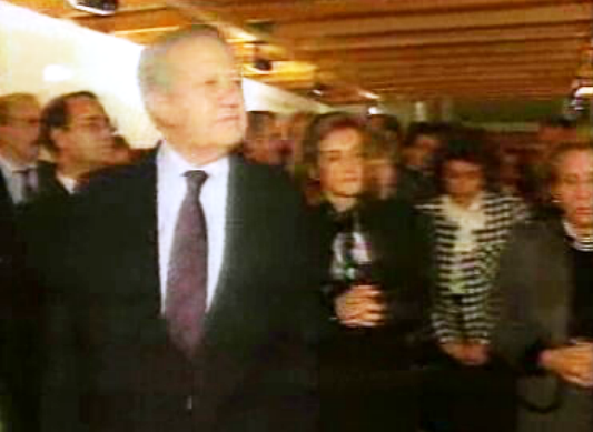 Visita de Mário Soares a Espanha