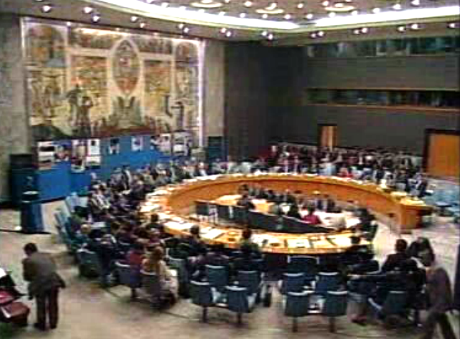 Reunião do Conselho de Segurança da ONU