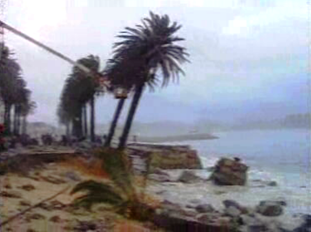 Passeio Alegre destruído