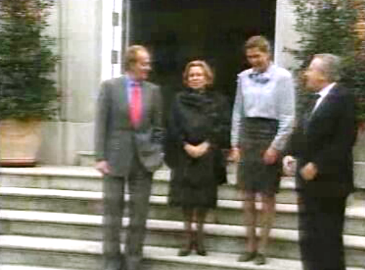 Visita de Mário Soares a Madrid