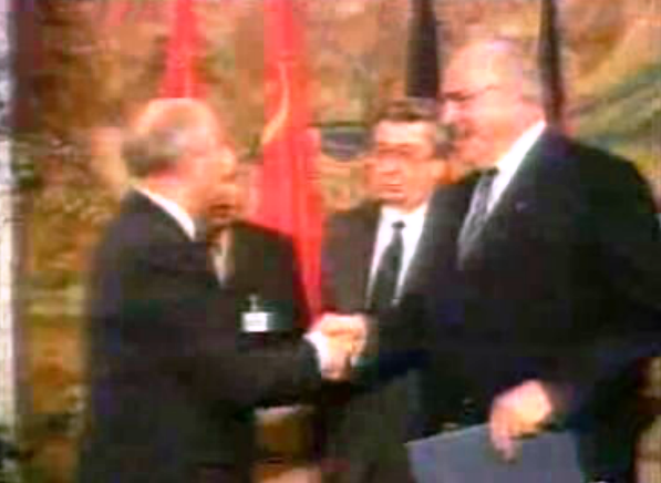 Visita oficial de Gorbachev à Alemanha