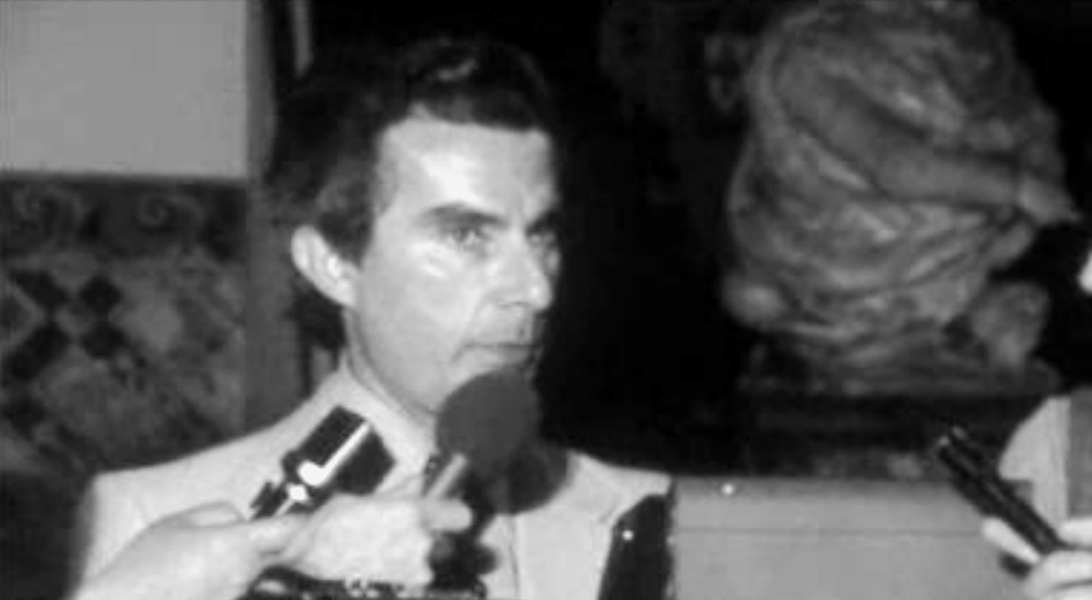 Declarações de Sá Carneiro no Palácio de Belém