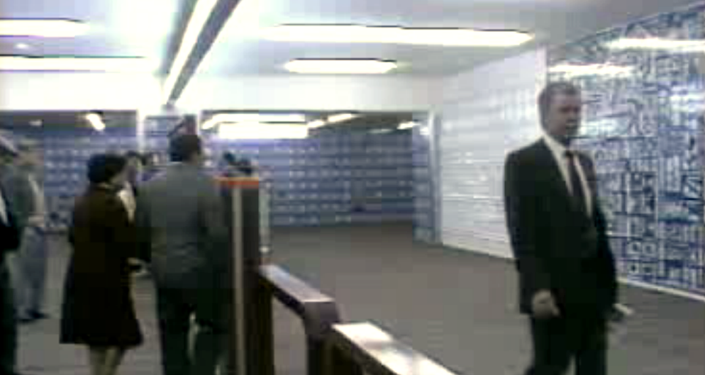 Azulejaria no Metropolitano de Lisboa