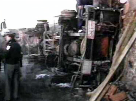 Acidente com camião cisterna