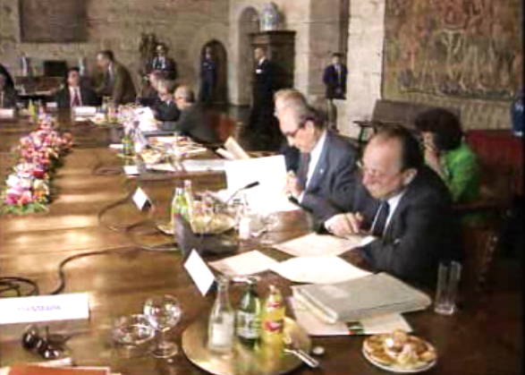 Reunião dos ministros da CEE