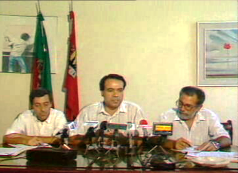 Conferência de imprensa da CGTP