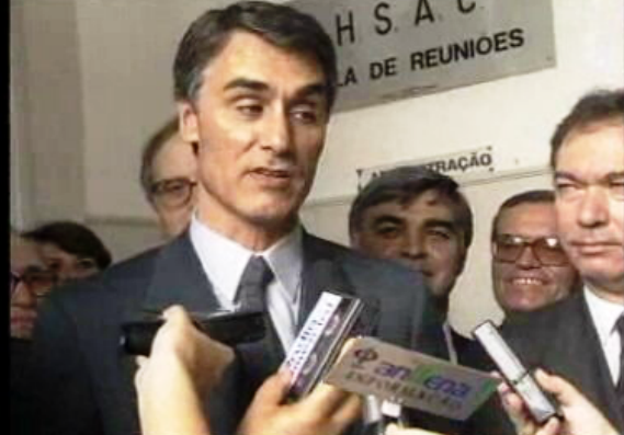 Cavaco Silva nega conflito com Mário Soares