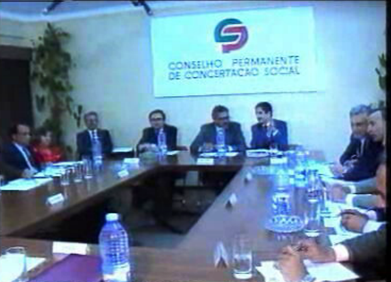 Reunião da Concertação Social