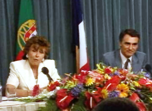 Visita de Edith Cresson a Portugal II