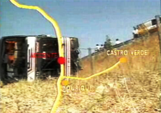 Desastre com autocarro da Rodoviária Nacional