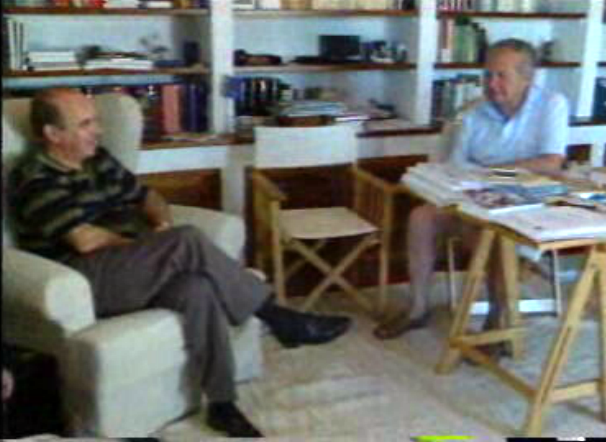 Encontro entre Rocha Vieira e Mário Soares