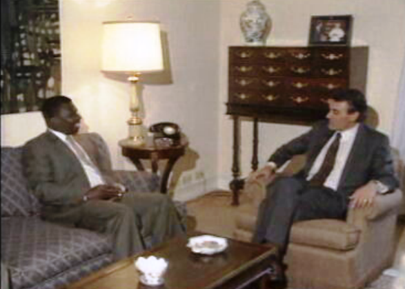 Visita de Nino Vieira a Portugal