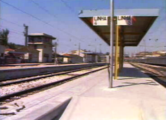 Greve de barcos e comboios