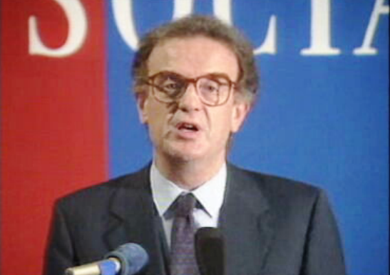 Conferência de imprensa de Jorge Sampaio