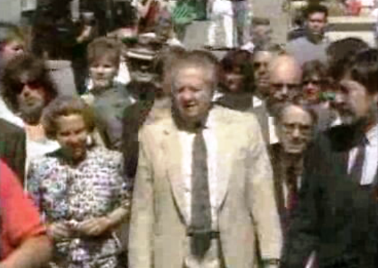 Visita de Mário Soares à Galiza