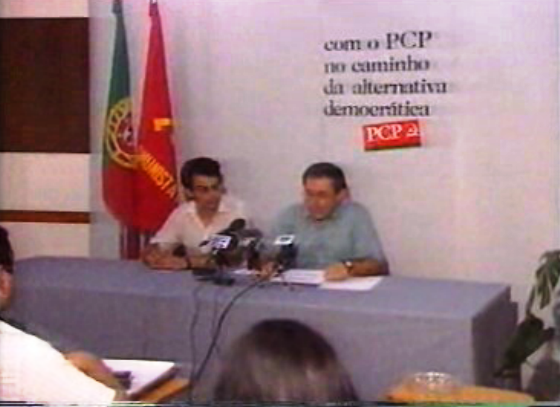 Conferência de imprensa do PCP