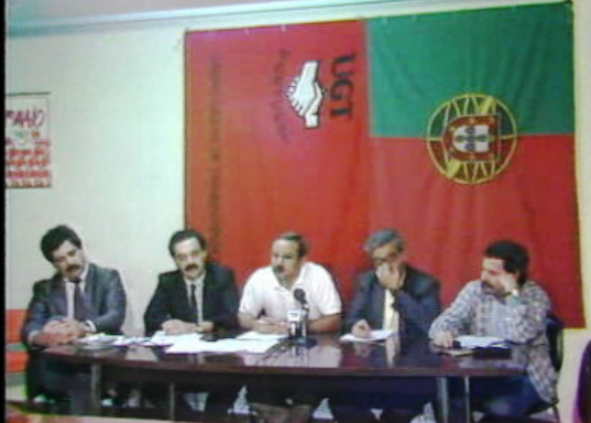 Conferência de imprensa dos TSD