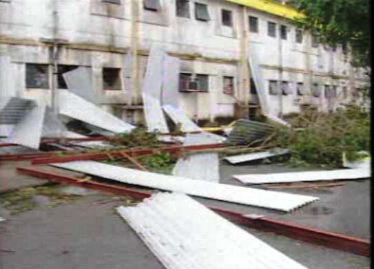 Efeitos do tufão Brendon