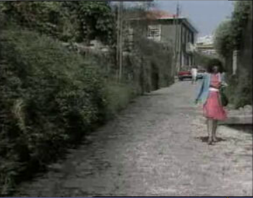 Degradação de rua no Porto