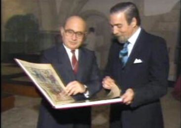 Apresentação de livro de heráldica