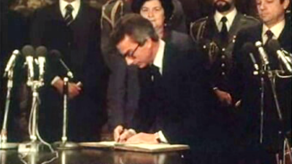 Tomada de posse do VI Governo Constitucional – I