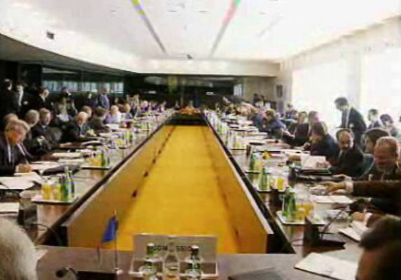 Reunião de ministros da CEE