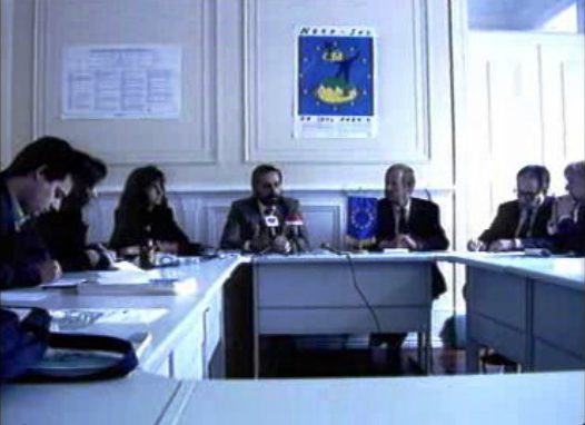 Conferência de imprensa do Centro Norte-Sul