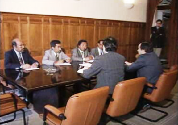 Reunião de António Guterres com Abílio Araújo