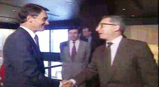 Encontro de Cavaco Silva com Jacques Delors