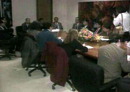 Reunião de Cavaco Silva com Felipe Gonzalez