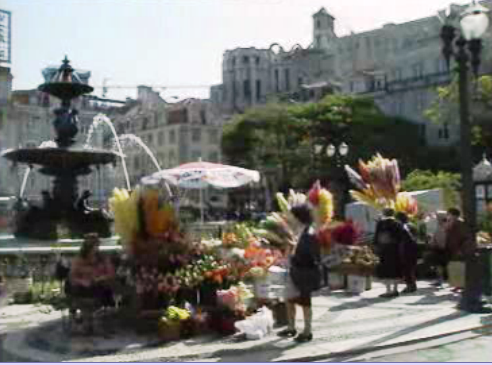Turistas espanhóis em Lisboa