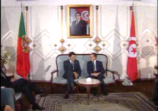 Visita de Cavaco Silva à Tunísia