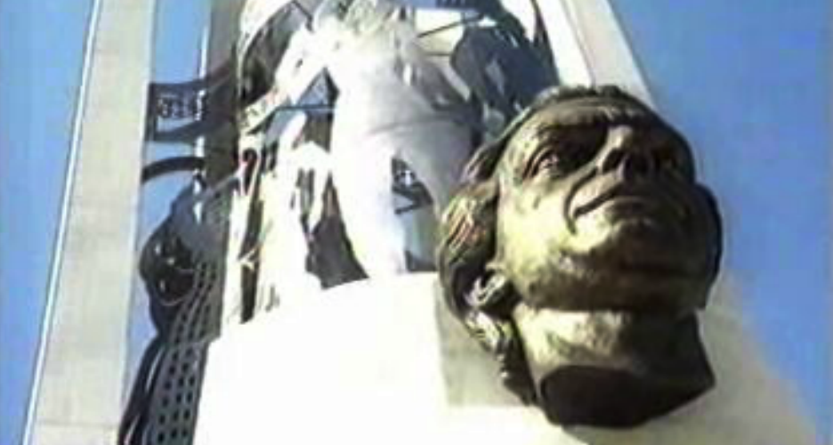 Inauguração de monumento a Sá Carneiro