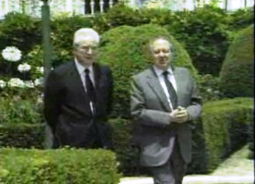 Visita de Francesco Cossiga a Portugal